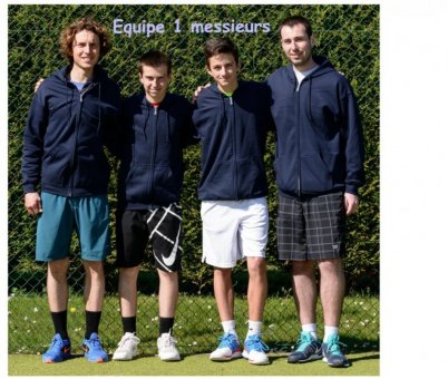 equipe 1 messieurs