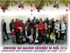 photo de groupe maisons de noël 2016