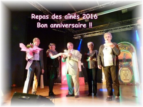anniversaire Mme Lefebvre et M. Lécuyer 2016