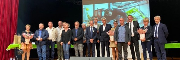 Remise de médailles d’honneur et départs en retraite