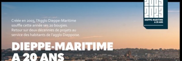 L’agglomération de Dieppe-Maritime à 20 ans