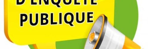 Avis d’enquête publique