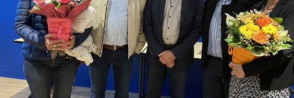 Deux agents nous quittent pour une nouvelle activité : retraités !