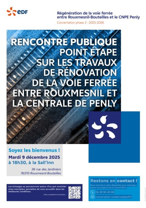 Rénovation de la voie ferrée