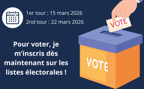 Je m’inscris sur les listes électorales