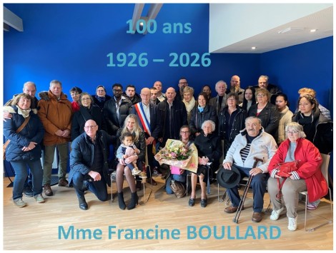 Rouxmesnil-Bouteilles célèbre les 100 ans de sa doyenne