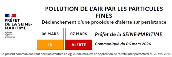 Alerte pollution de l&rsquo;air