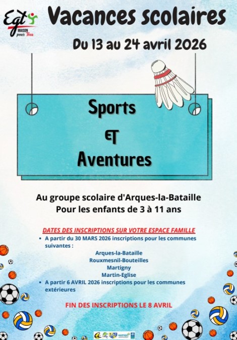 Activités du mercredi EGT