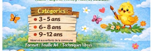 Concours de dessin pour les enfants !