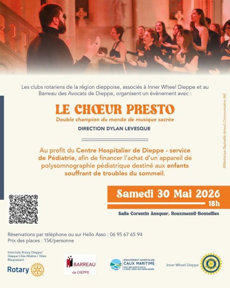 Concert du Rotary salle Corentin Ansquer