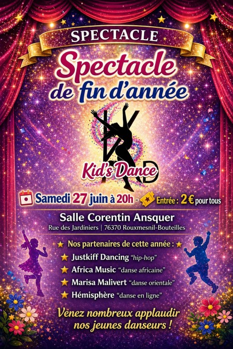 Spectacle de KID’S DANCE