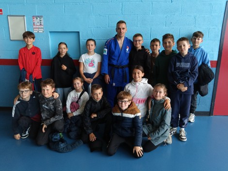 Initiation JUDO : une activité très appréciée des élèves.