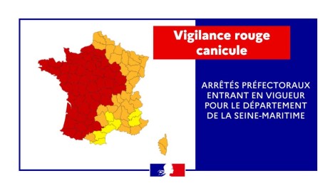 Vigilance ROUGE canicule veillons sur les personnes vulnérables