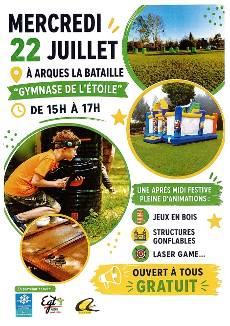 Après-midi festive gratuit avec l’EGT