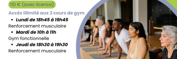 la gymnastique volontaire vous accueille à la rentrée