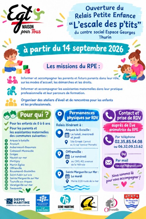 Nouveau : Relais Petite Enfance