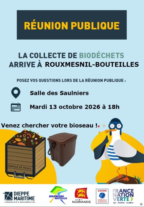 Réunion publique pour les biodéchets