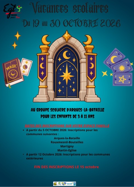 Programme des vacances scolaires de l’EGT pour les 3 /11 ans